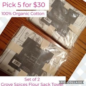 Set of 2 Flour Sack Towels
